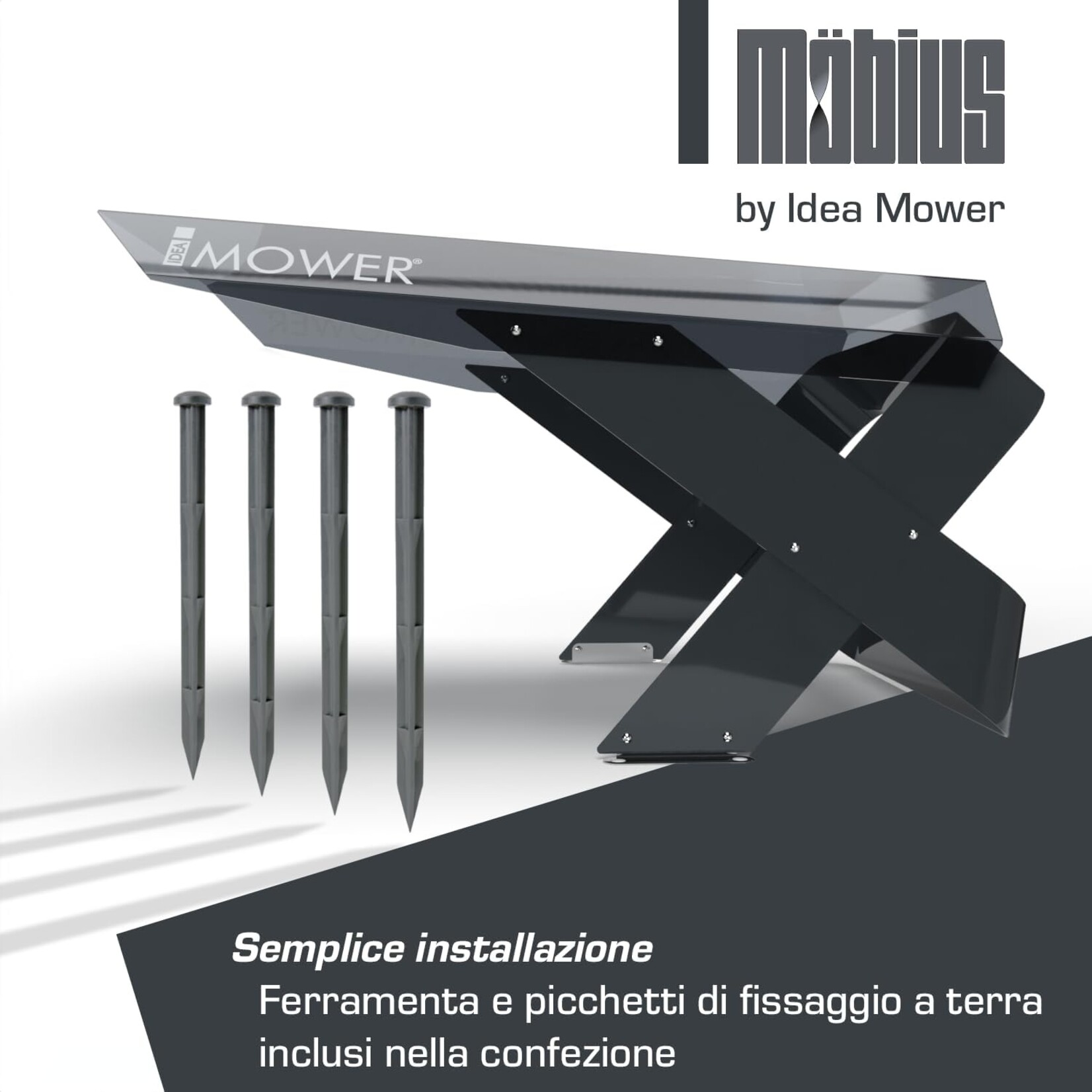 Ecovacs  Idea Mower Garage Ecovacs Goat