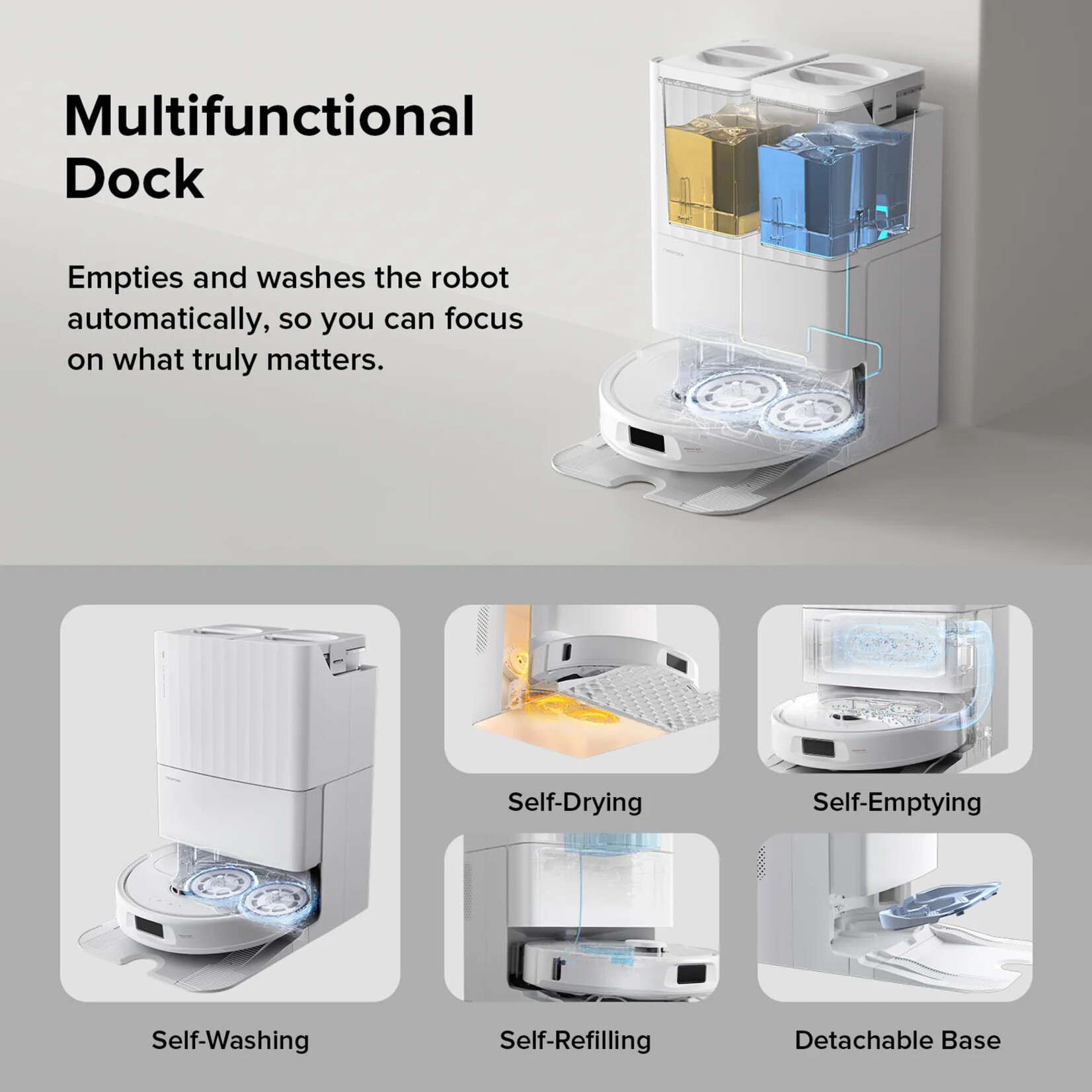 Roborock Roborock  Q Revo S Blanc
