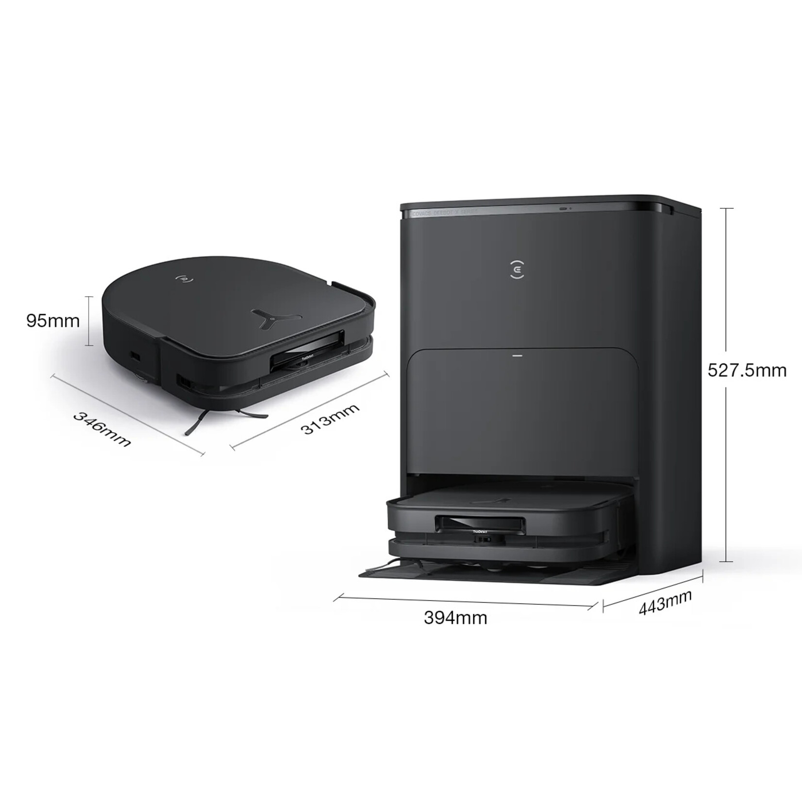 Ecovacs  Ecovacs Deebot X5 combi Black