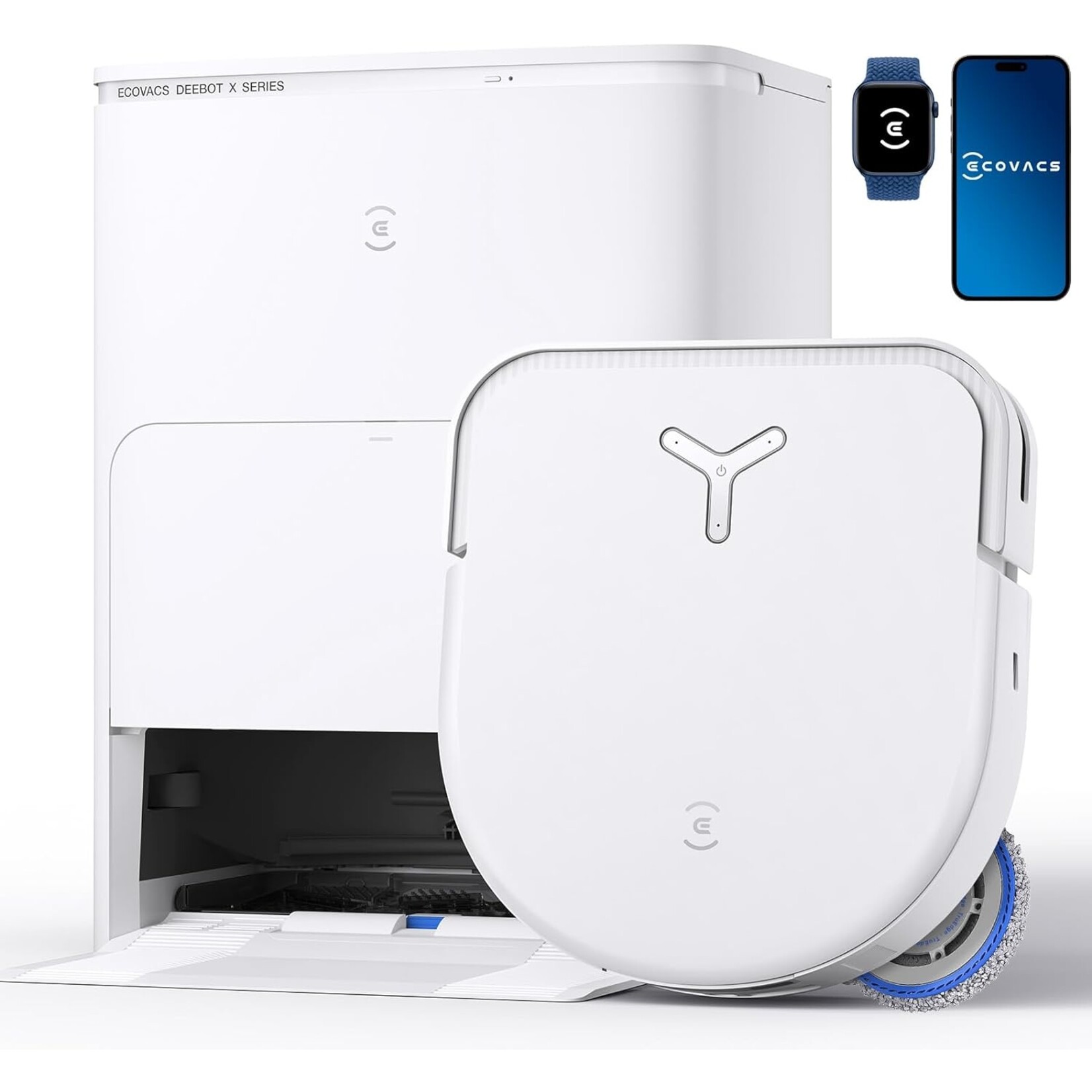 Ecovacs  Ecovacs Deebot X5 combi Blanc