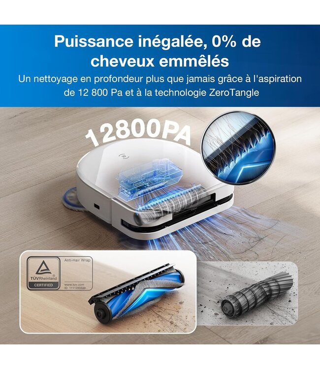 Ecovacs  Ecovacs Deebot X5 combi Blanc