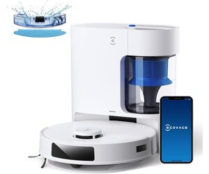 ECOVACS DEEBOT N20 MAX PLUS 本体 シリーズ最高の吸引力と自動ゴミ収集機能を搭載したロボット掃除機