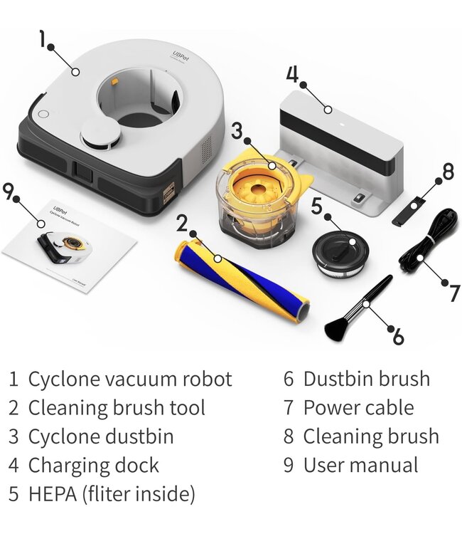 UBPet UBPET V10 22000 Pa