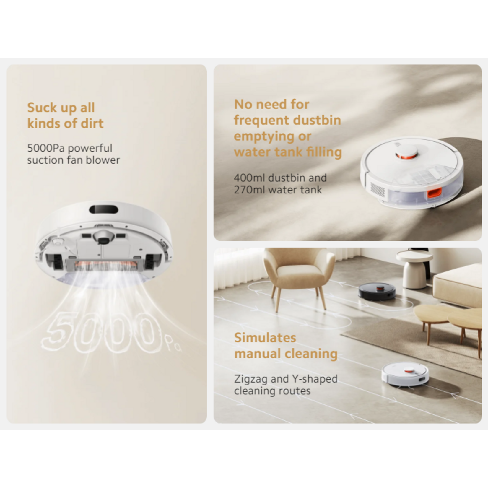 Xiaomi Xiaomi Robot Vacuum S20  Black