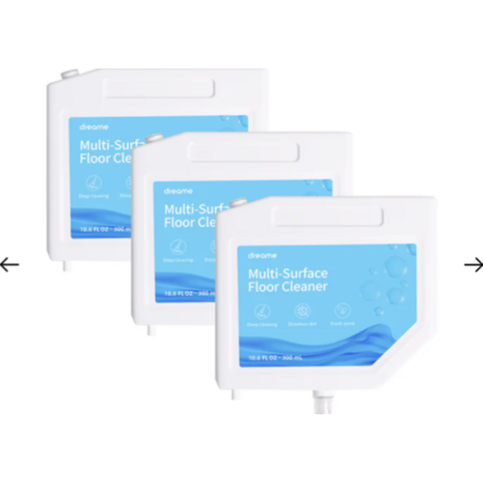 Dreame Tech Dreame Multi-Surface Floor Cleaner 300ml x 3 for L10s Ultra