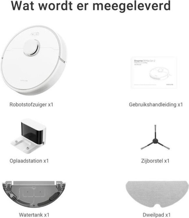 Dreame Tech Dreame D9MAX 2nd Gen Wit