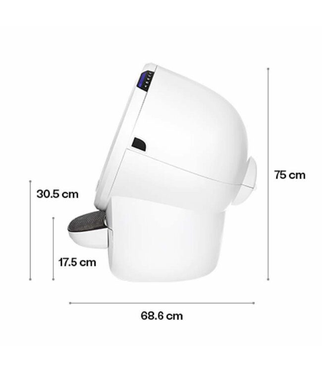 Litter-robot Litter robot 4   Grey Stone