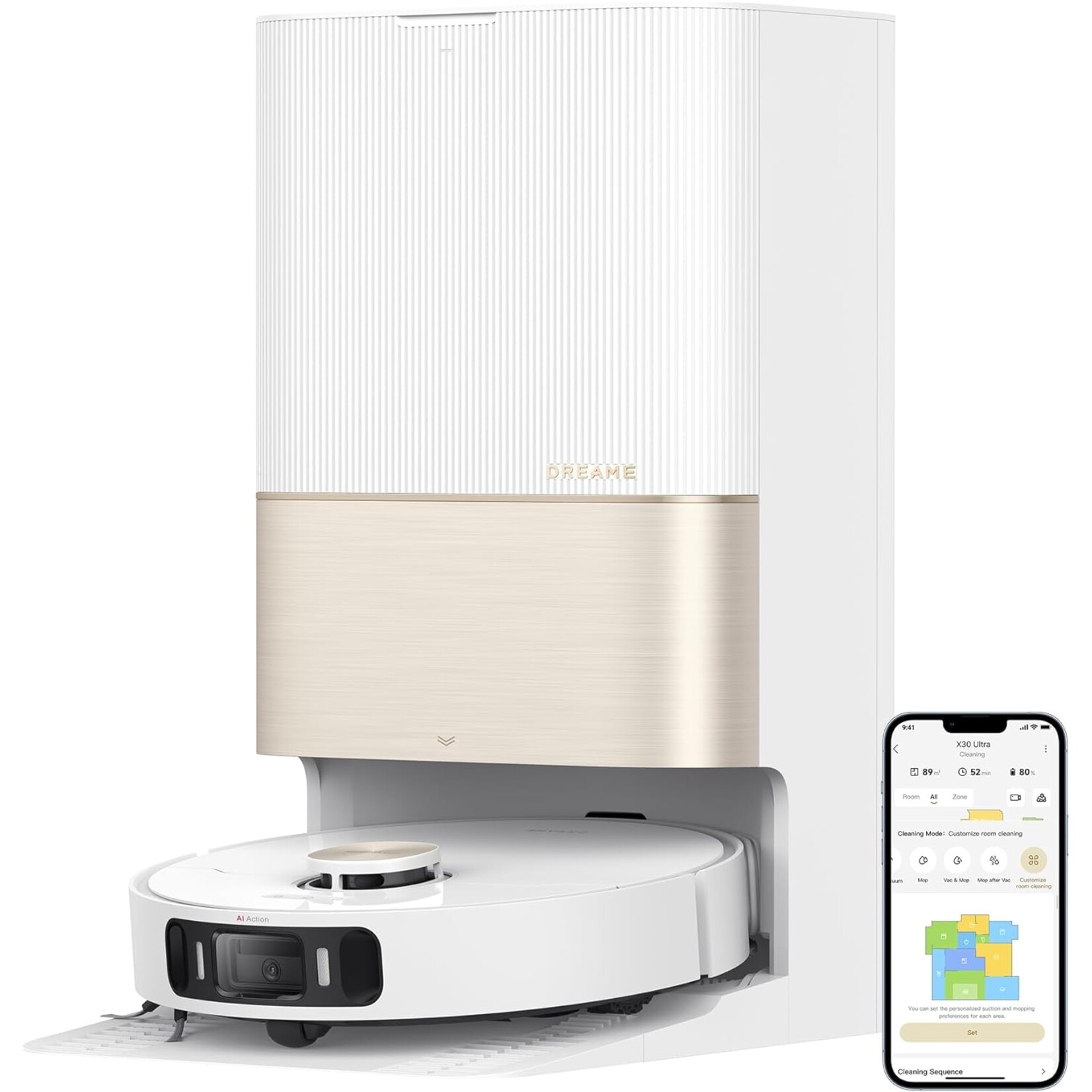 Dreame Tech  Dreame Bot X30 Ultra white