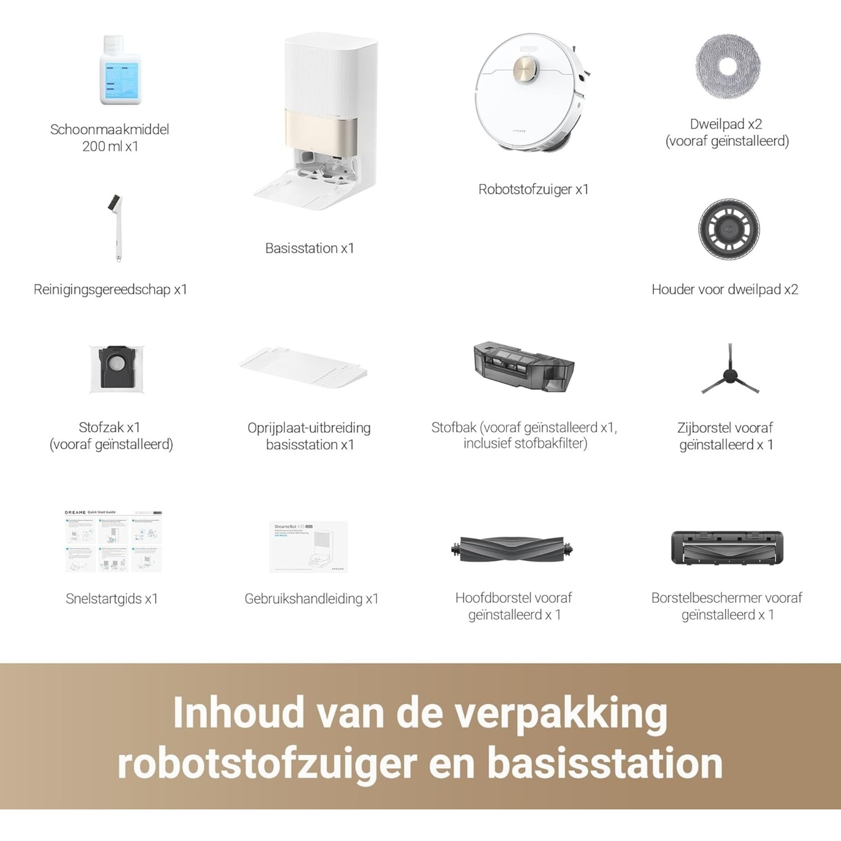 Dreame Tech  Dreame Bot X30 Ultra white