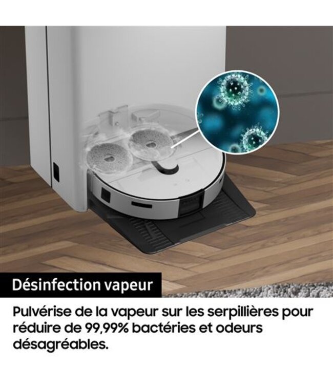 Samsung Samsung Bespoke Jet Bot Combo AI Steam  VR7MD97714G/WA
