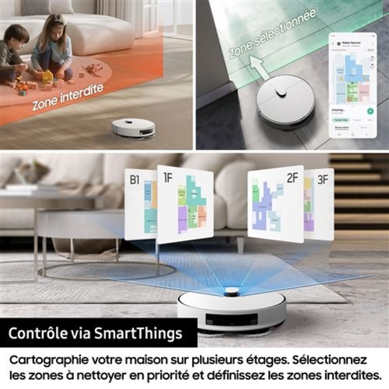 Samsung Samsung Bespoke Jet Bot Combo Steam VR7MD96514G