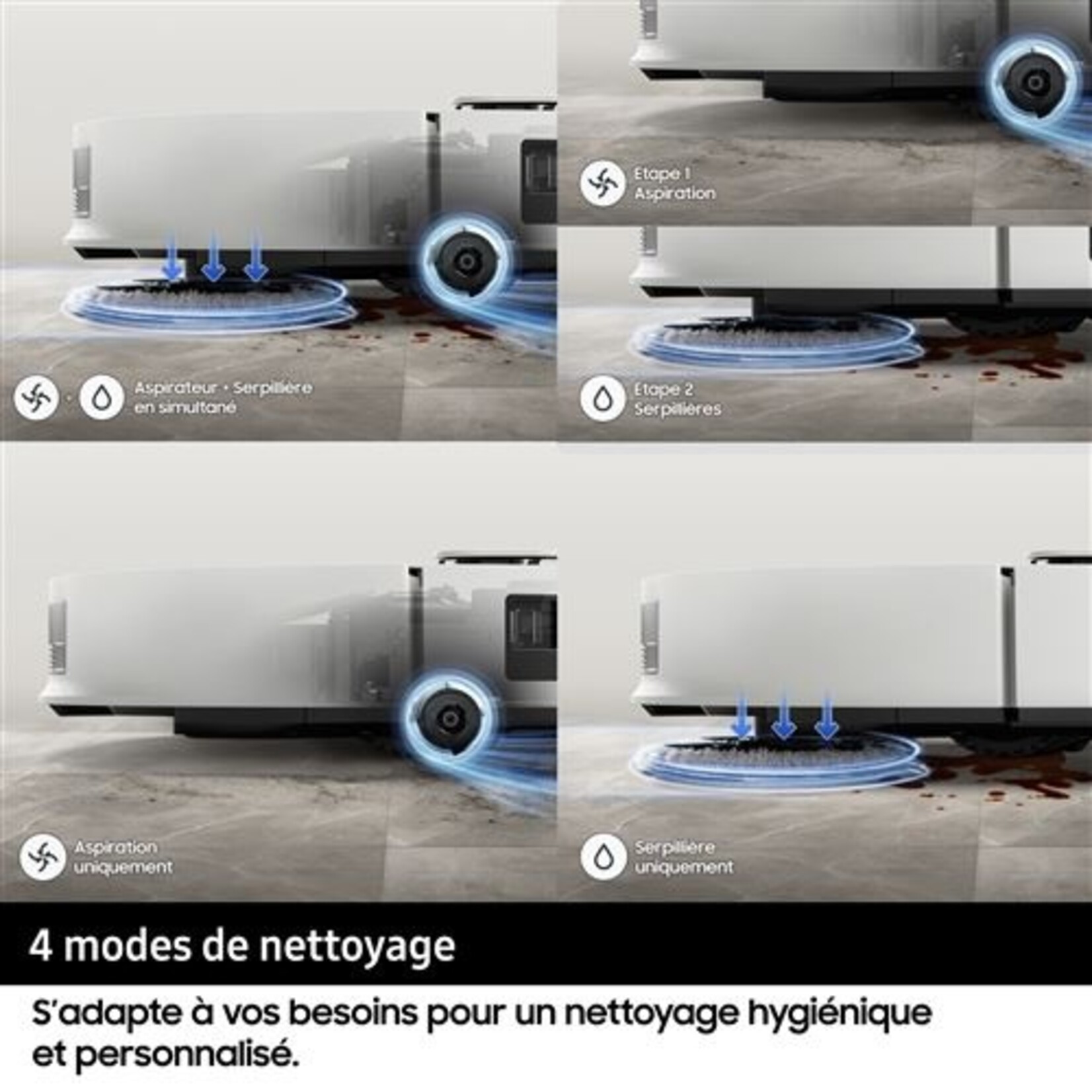 Samsung Samsung Bespoke Jet Bot Combo Steam VR7MD96514G