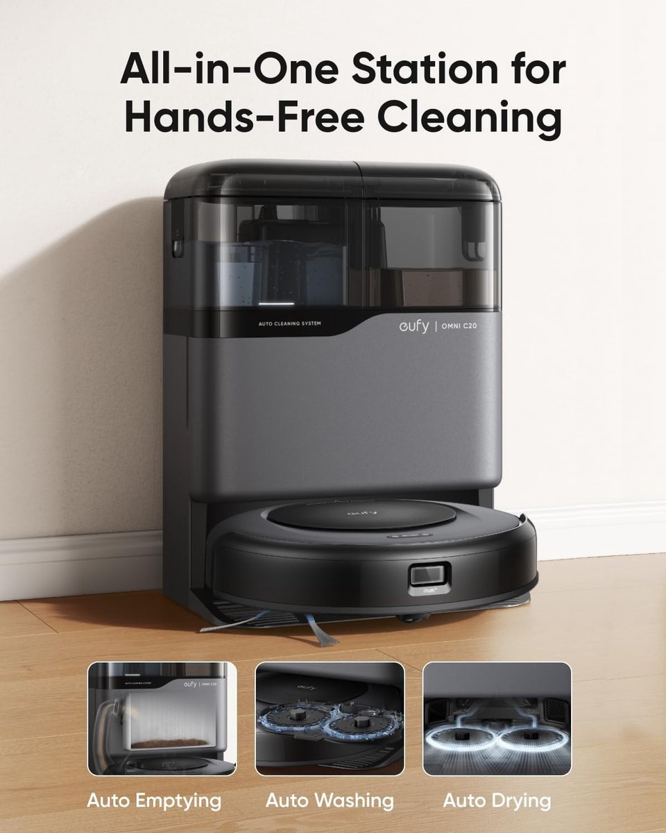 Eufy Robot Vacuum Omni C20 - Robocleaners