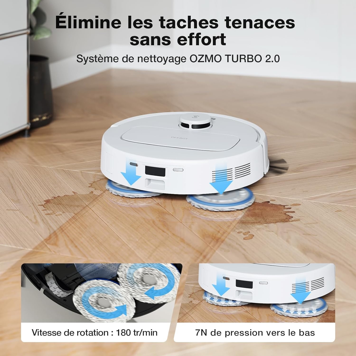 Ecovacs Deebot N30 Pro Omni - Robocleaners Ecovacs Deebot N30 Pro Omni - Robocleaners