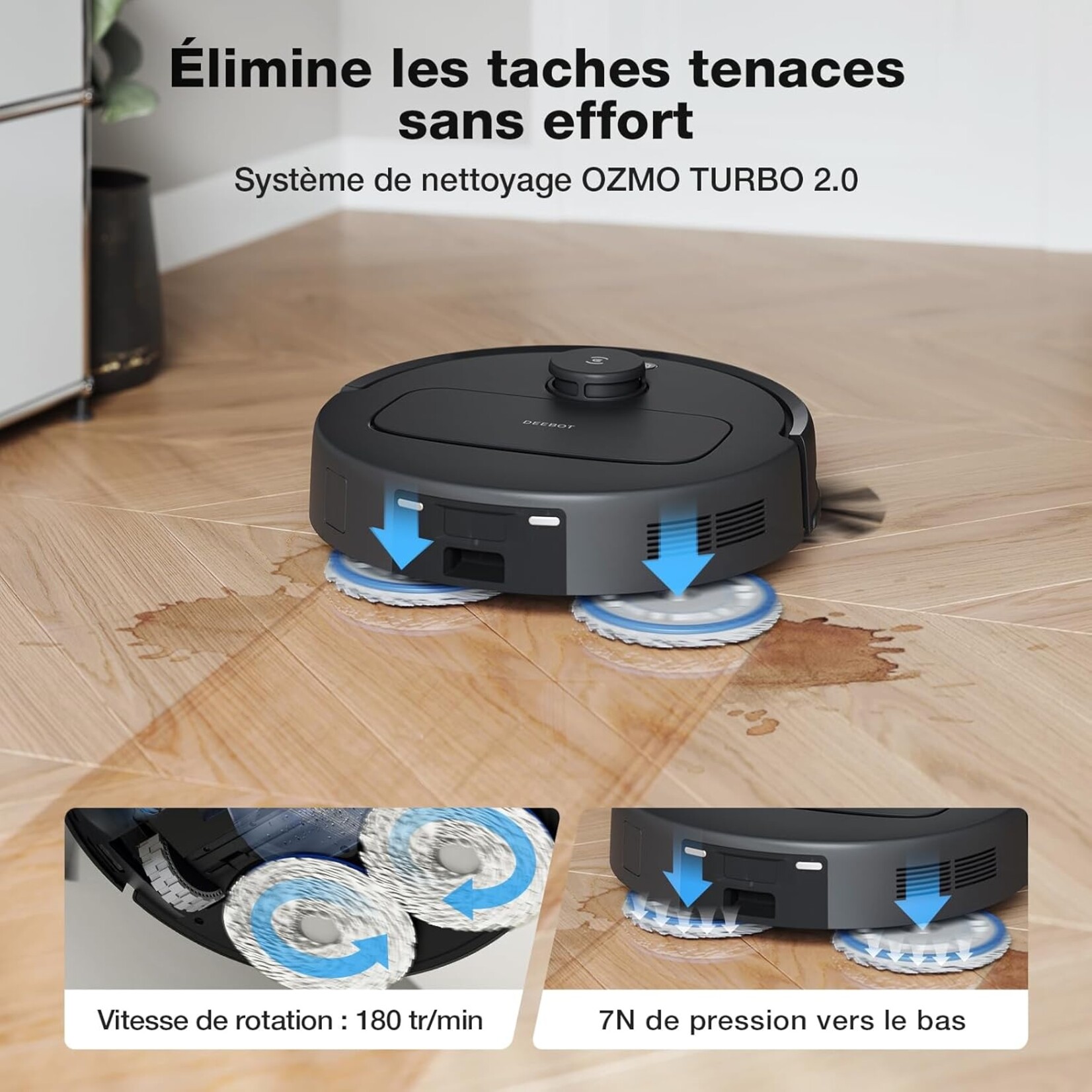 Ecovacs Ecovacs Deebot N30 Pro Omni  Black