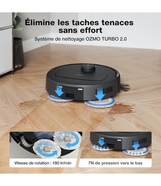 Ecovacs Ecovacs Deebot N30 Pro Omni  Black