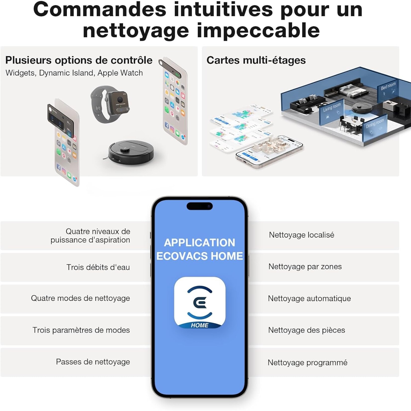 Ecovacs Ecovacs Deebot N30 Pro Omni  Black