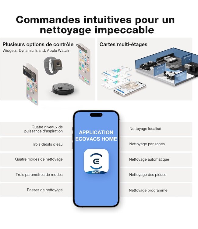 Ecovacs Ecovacs Deebot N30 Pro Omni  Black