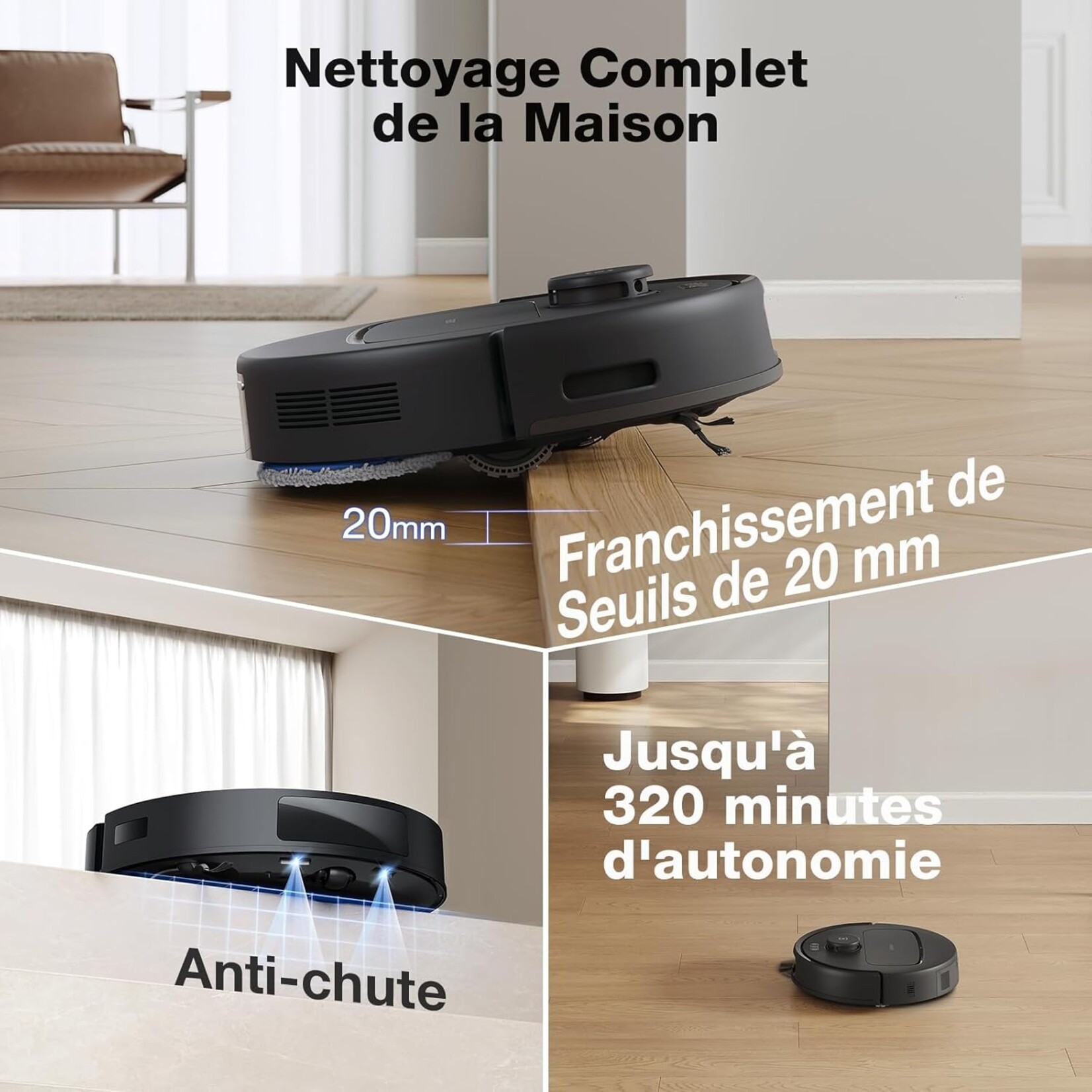 Ecovacs Ecovacs Deebot N30 Pro Omni  Black