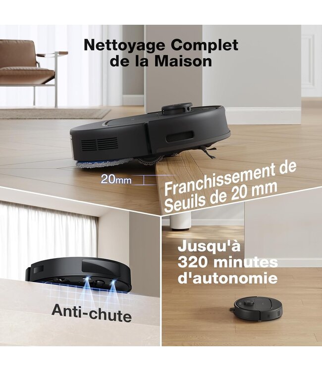 Ecovacs Ecovacs Deebot N30 Pro Omni  Black