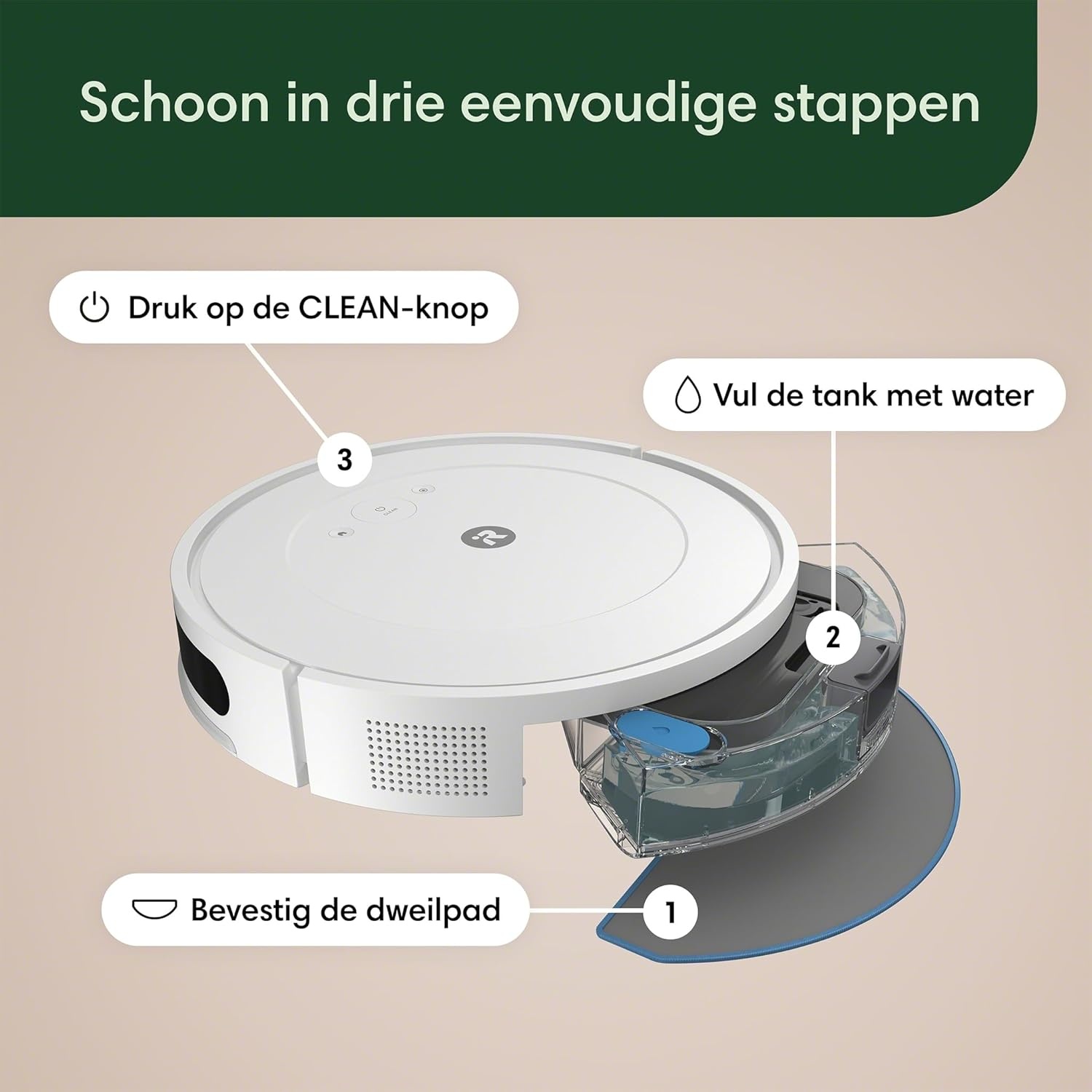 iRobot Roomba Combo 2 Essential - Robocleaners iRobot Roomba Combo 2 Essential - Robocleaners