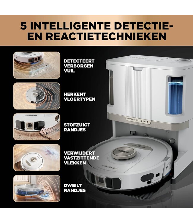 Shark Shark PowerDetect™ 2-in-1 Robot Vacuum and Mop White