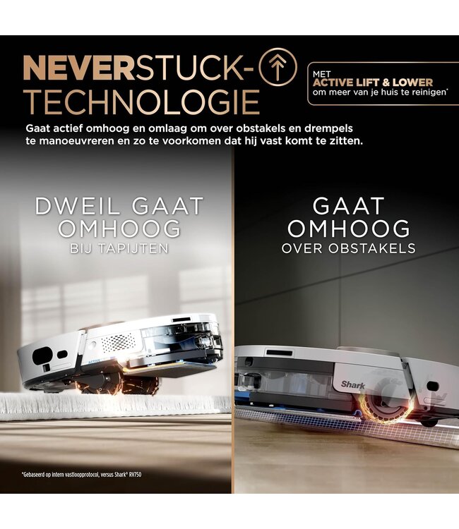 Shark Shark PowerDetect™ 2-in-1 Robot Vacuum and Mop White