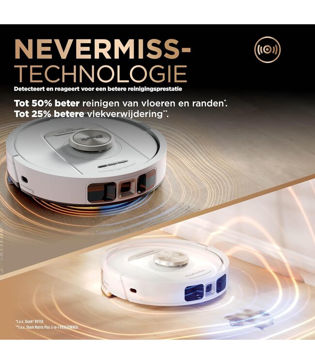 Shark Shark PowerDetect™ 2-in-1 Robot Vacuum and Mop White