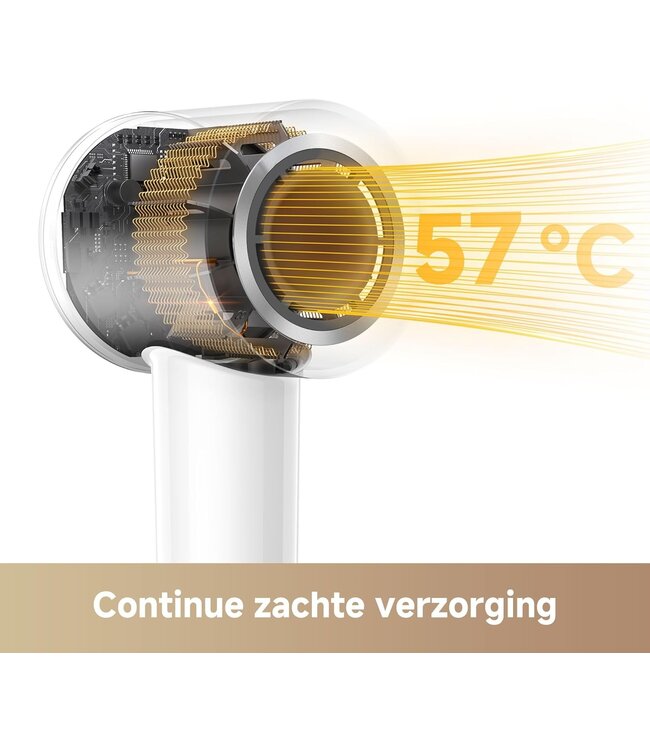 Mova Mova Personal Care High-Speed Hair Dryer Turbo White