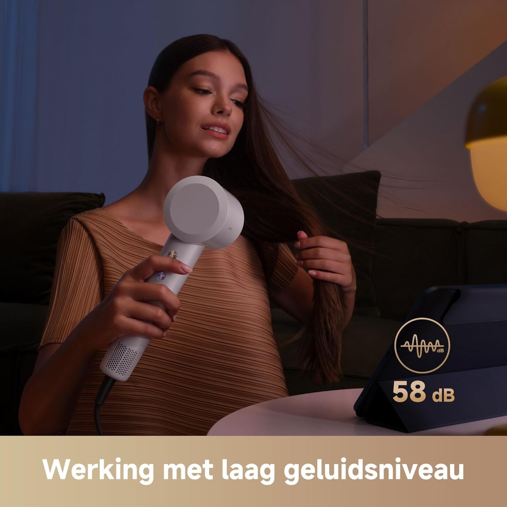 Mova Mova Personal Care High-Speed Hair Dryer Turbo White