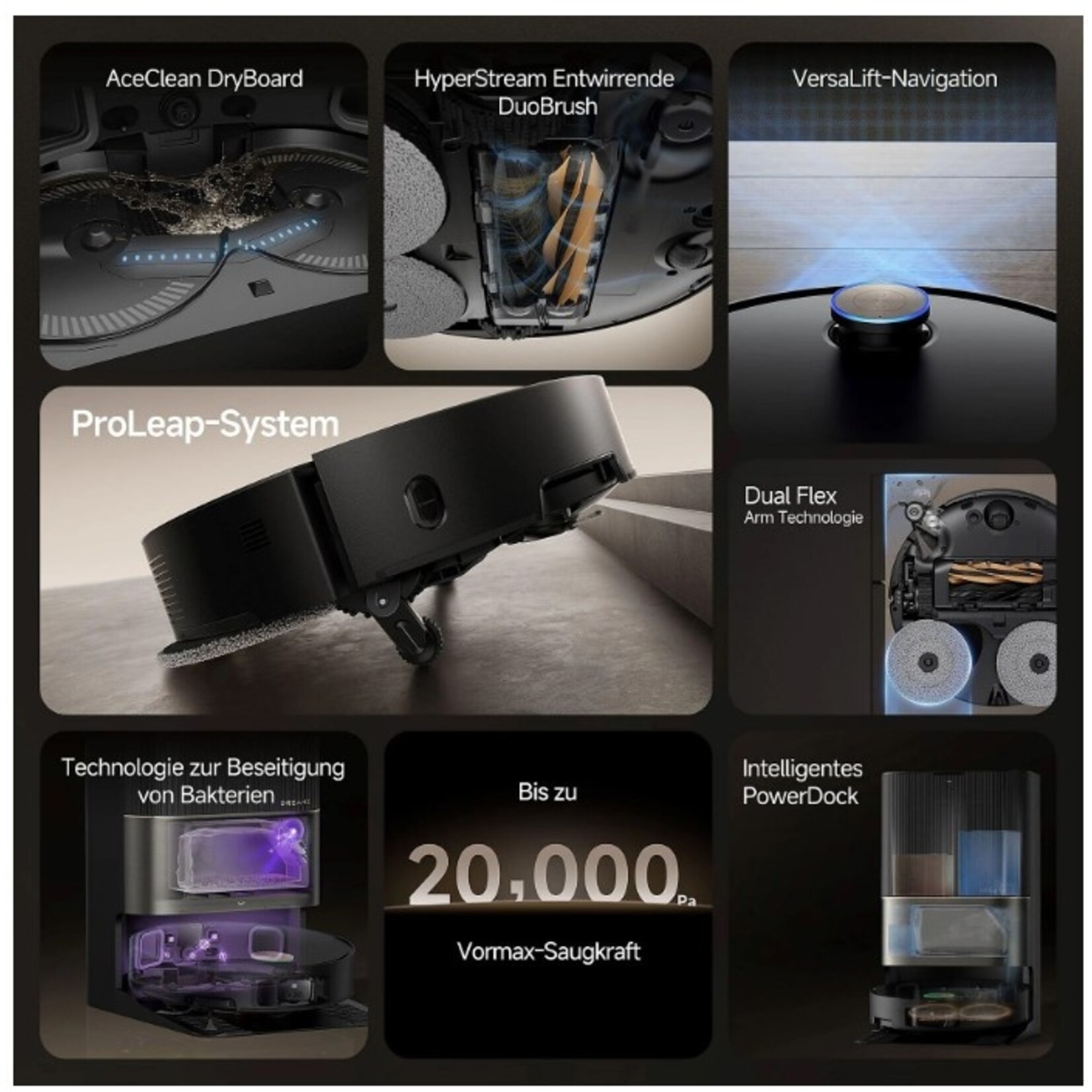 Dreame Tech Dreame X50 Ultra Complete black