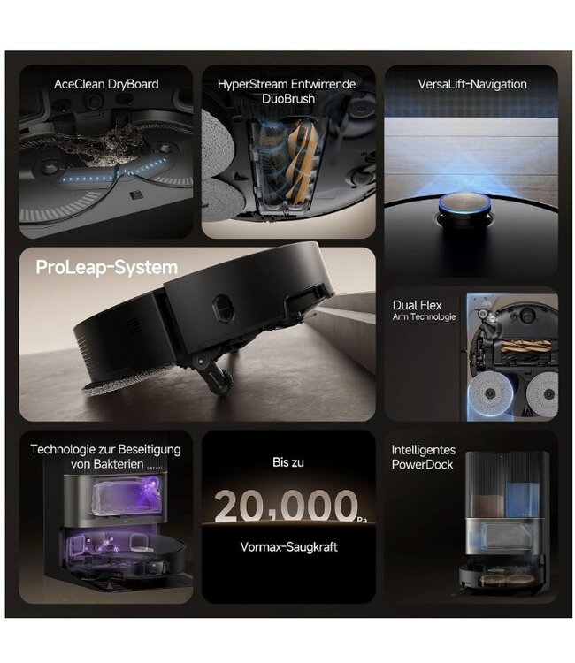 Dreame Tech Dreame X50 Ultra Complete black