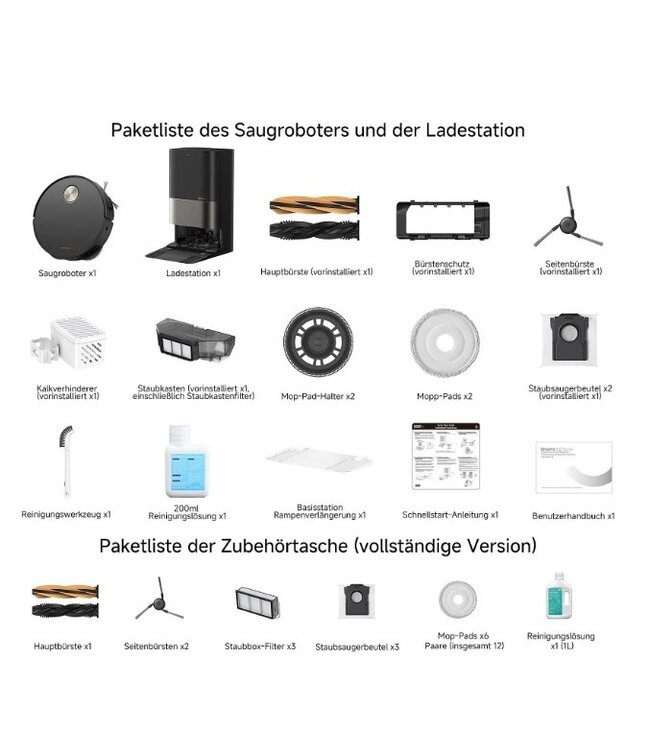 Dreame Tech Dreame X50 Ultra Complete black