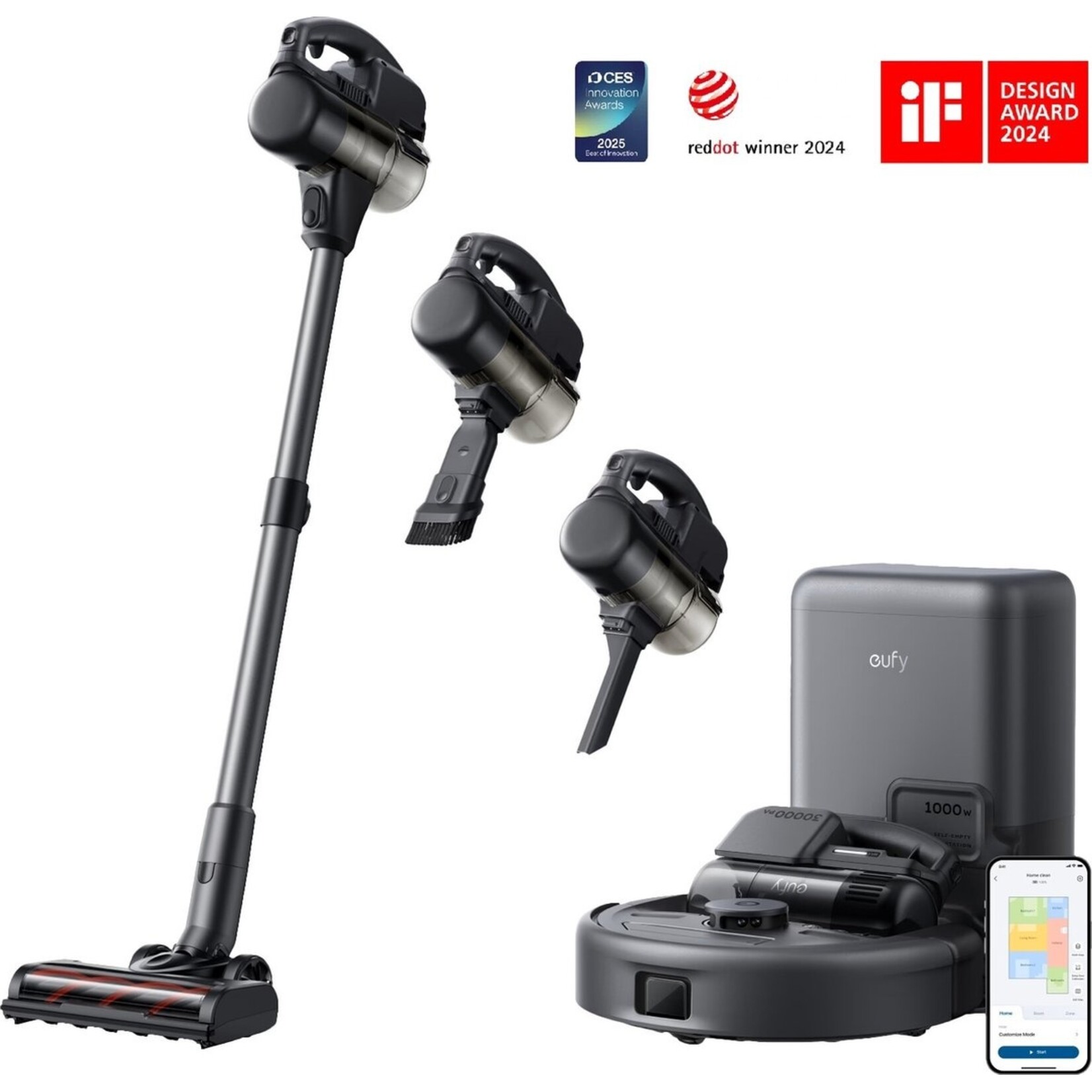 Eufy Eufy 3-in-1 Robot Vacuum Cleaner E20