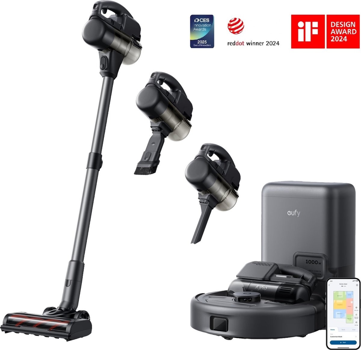 Eufy 3-in-1 Robot Vacuum Cleaner E20 - Robocleaners