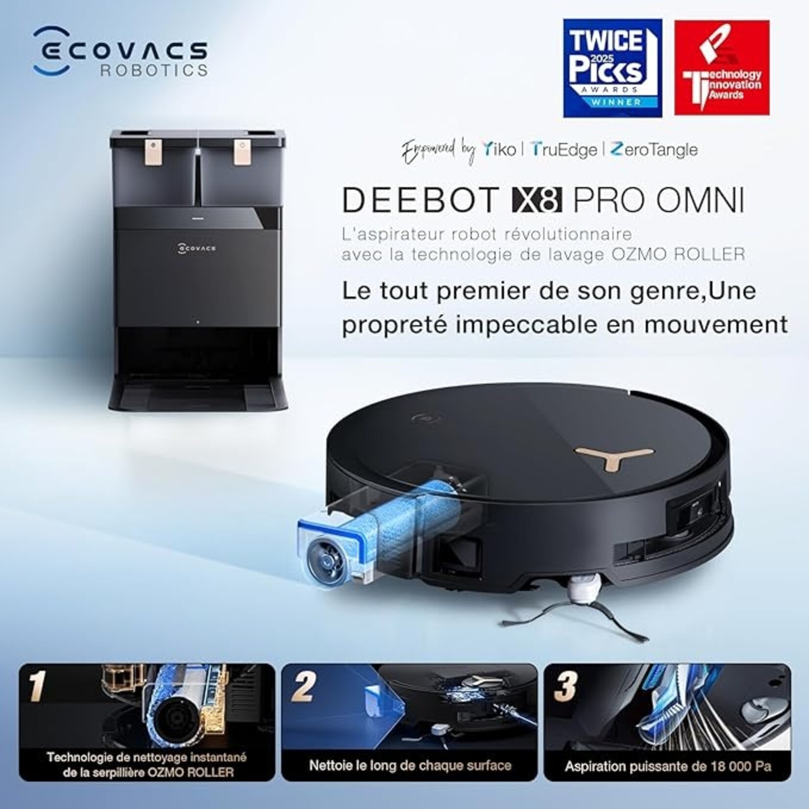 Ecovacs Ecovacs Deebot X8 Pro Omni black