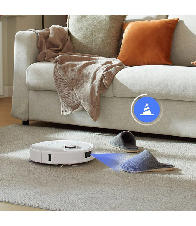 Roborock roborock Q Revo PLUS Blanc avec raccordement d'eau