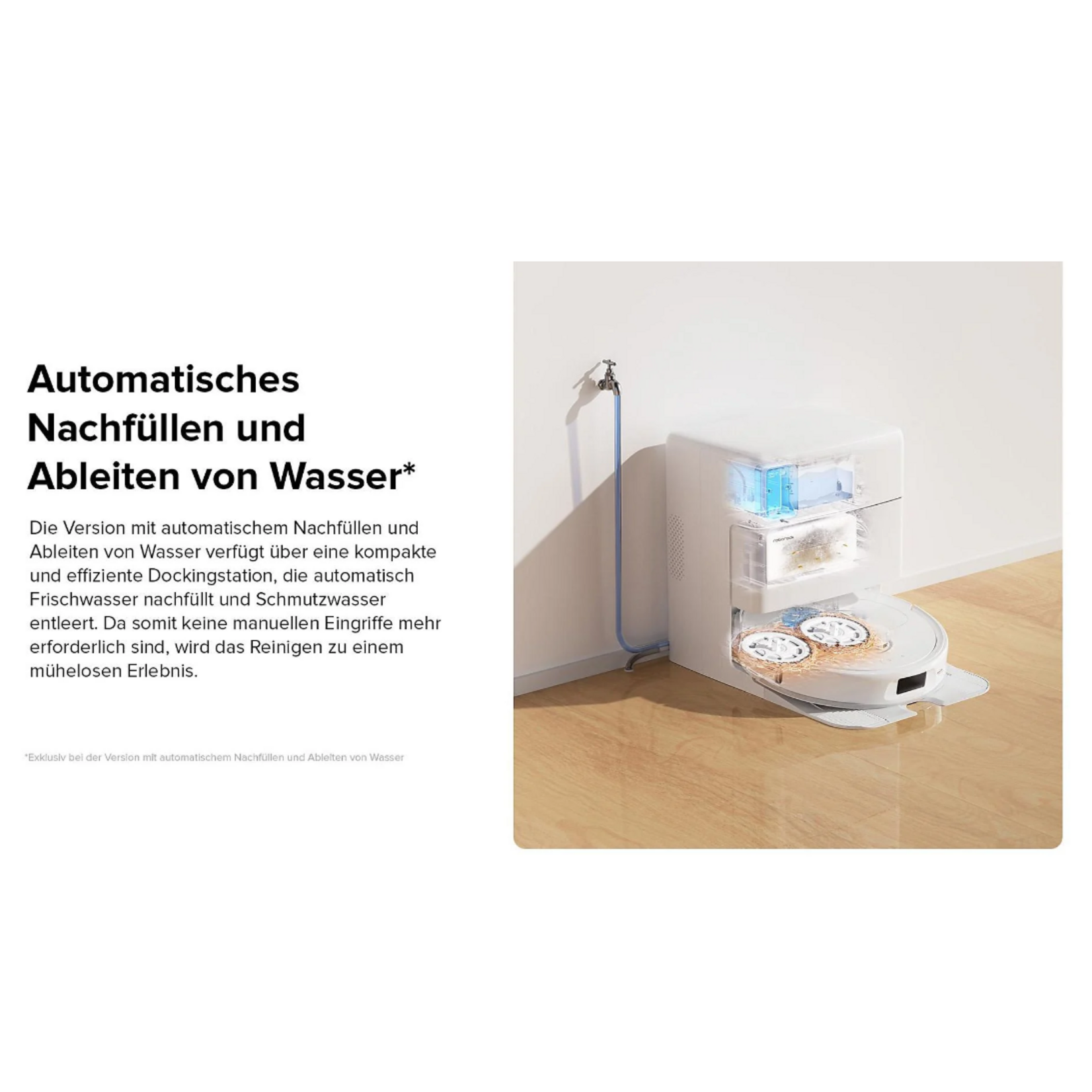 Roborock roborock Q Revo PLUS met wateraansluiting