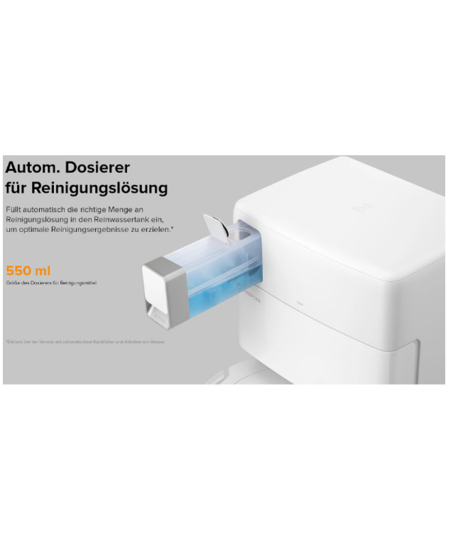 Roborock roborock Q Revo PLUS Blanc avec raccordement d'eau