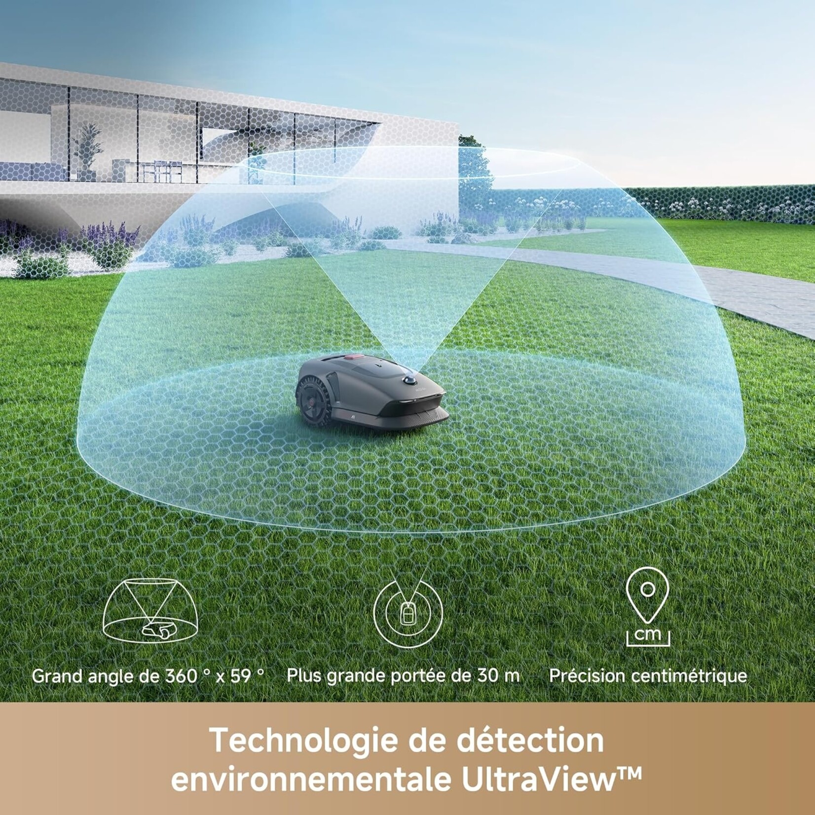 Mova Mova Robotic Mower 1000 + free Mova Airfryer FD10 Pro