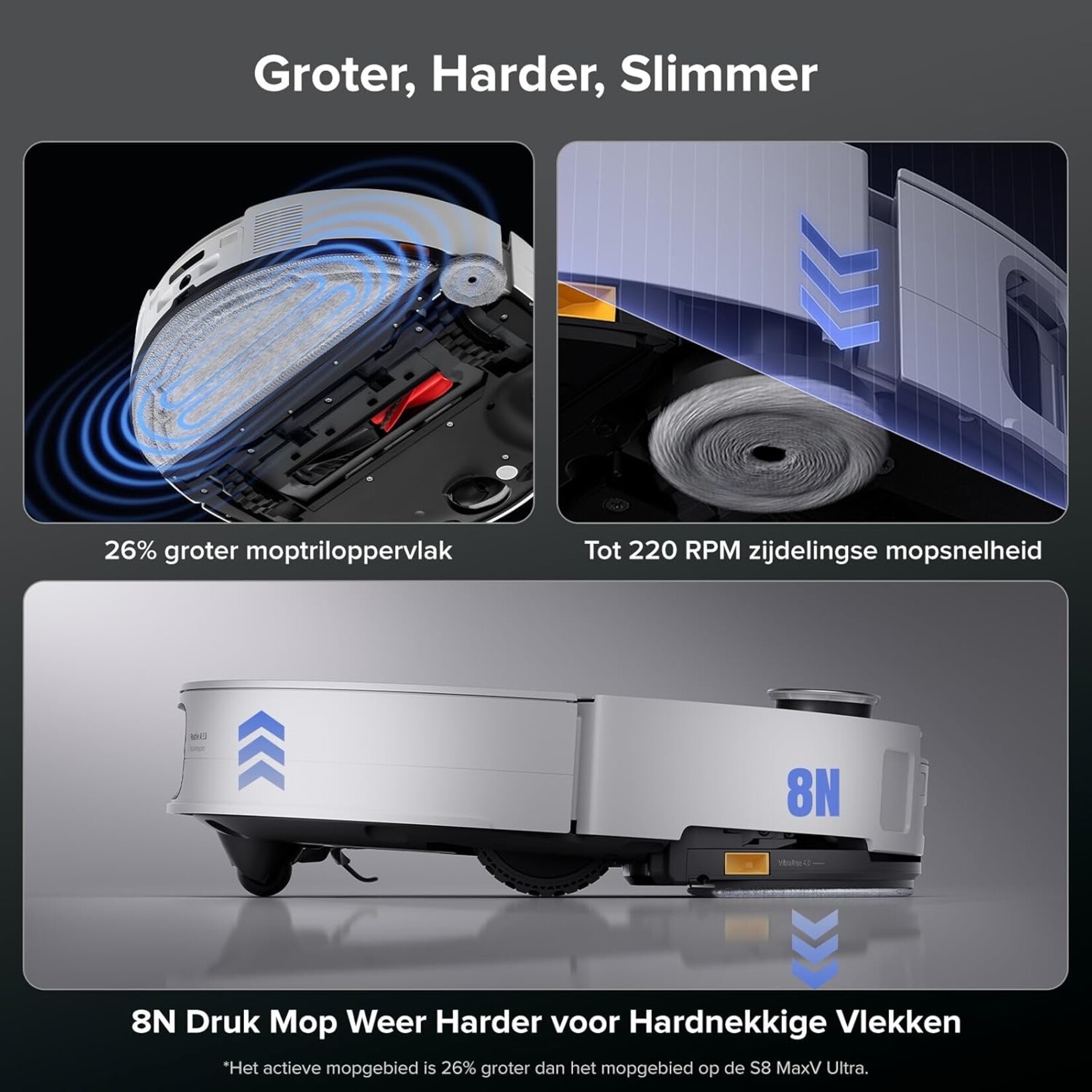 Roborock Roborock Saros  10 Wit