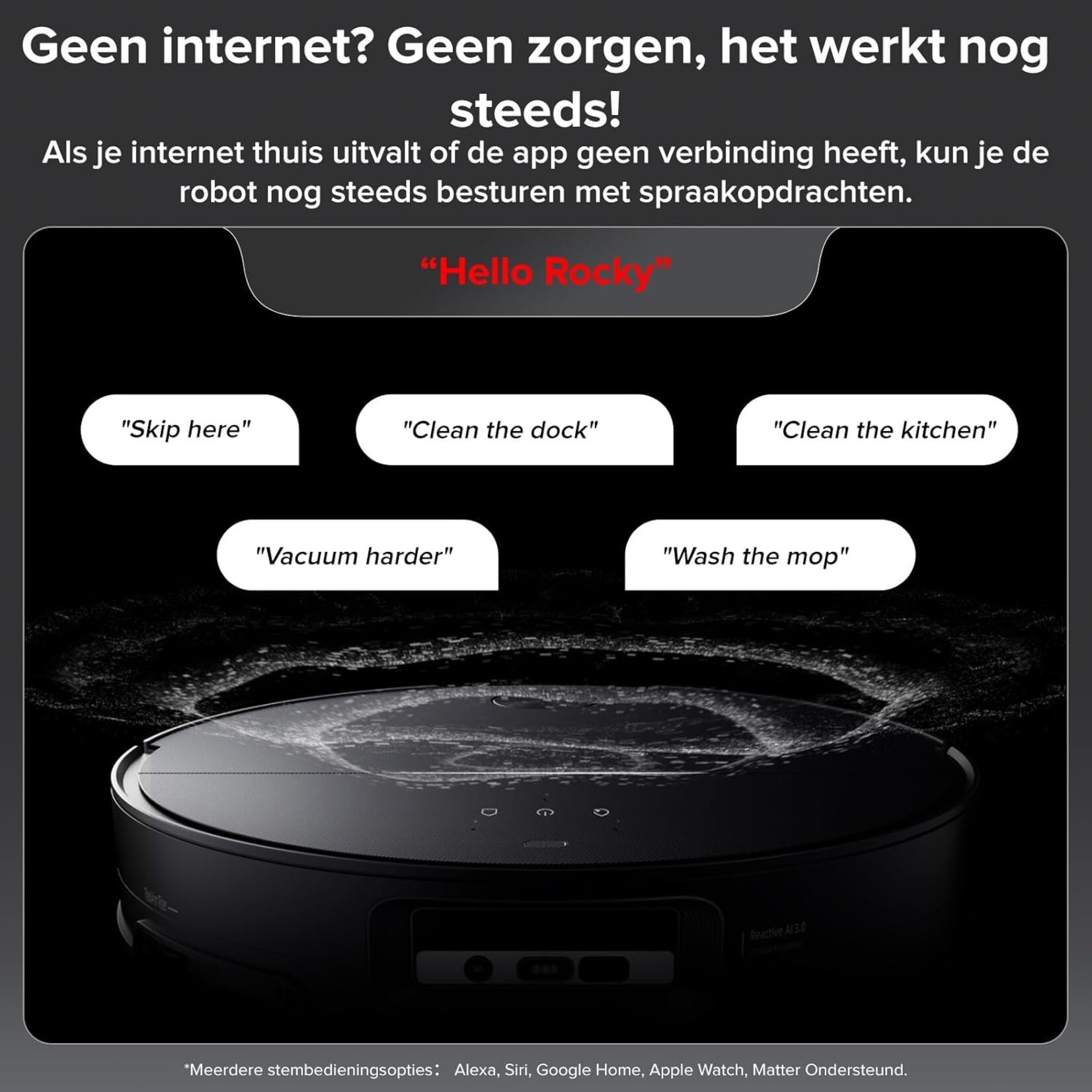 Roborock Roborock Saros  10 Noir