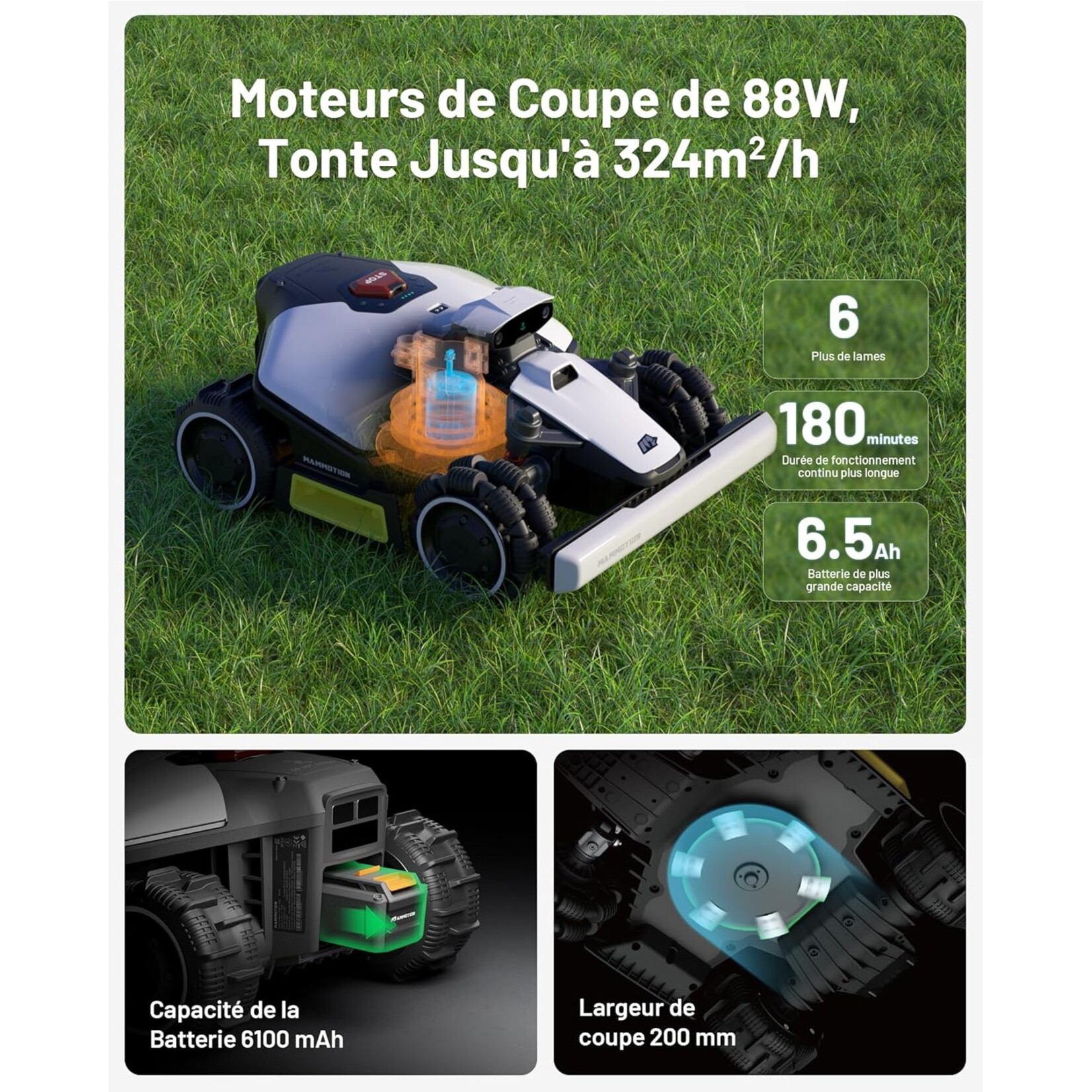 Mammotion  MAMMOTION Luba mini  AWD 1500