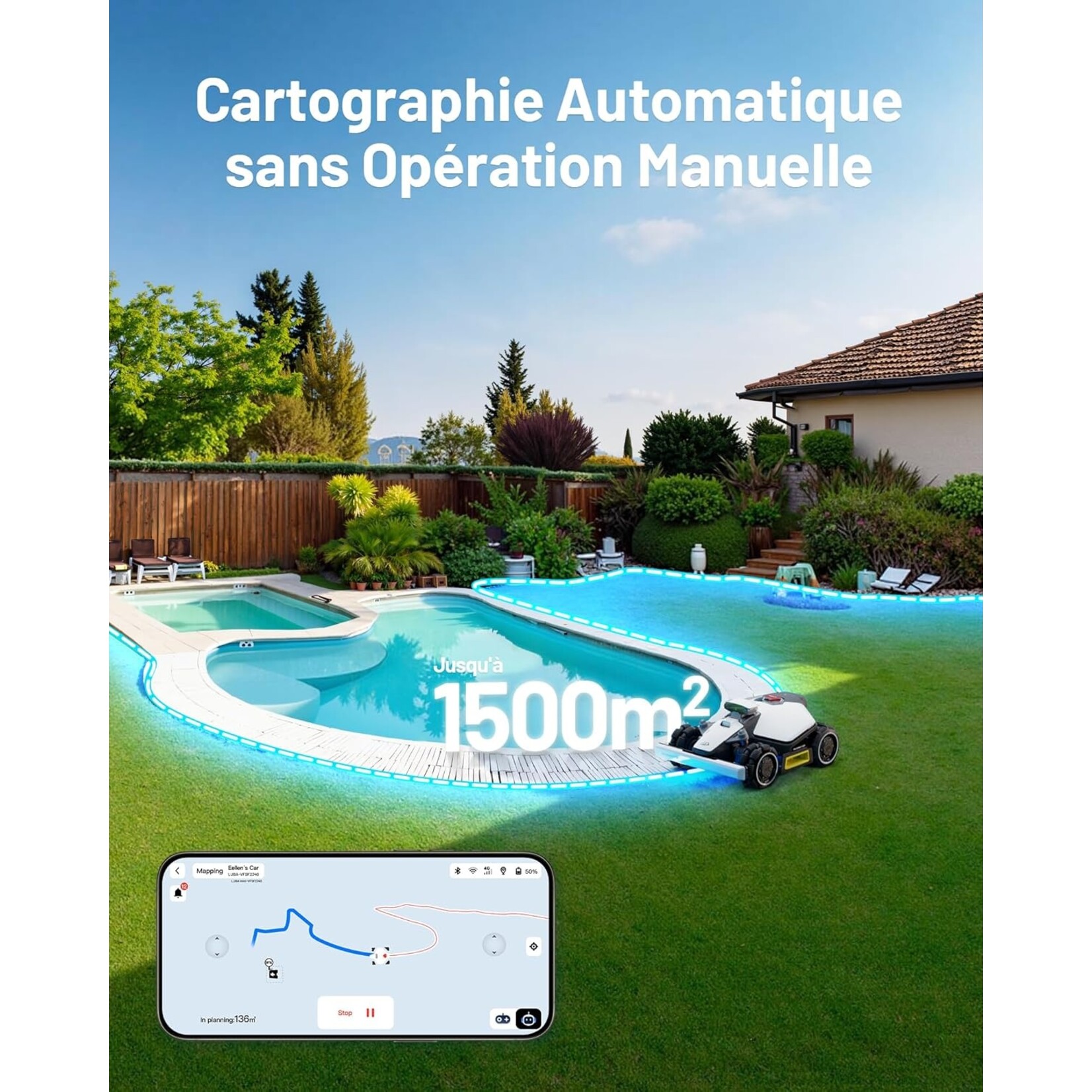 Mammotion  MAMMOTION Luba mini  AWD 1500