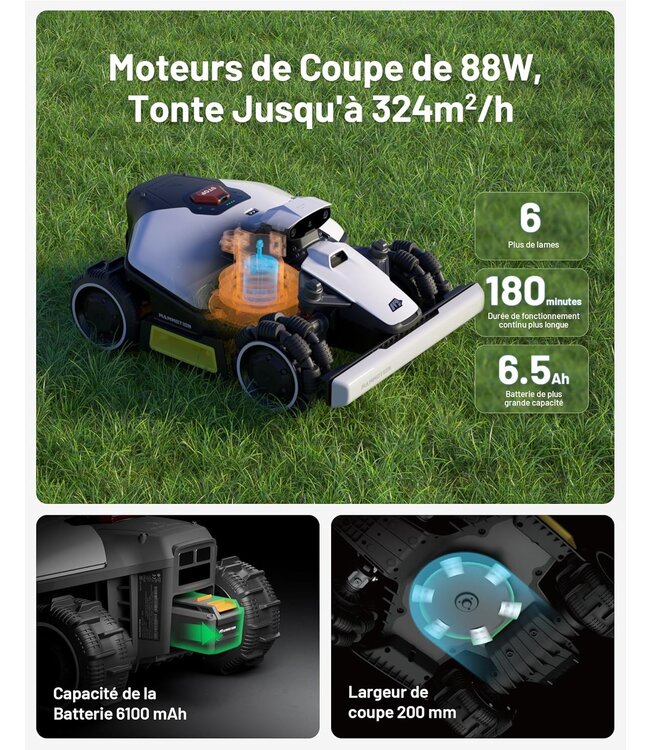 Mammotion  MAMMOTION Luba mini  AWD 800