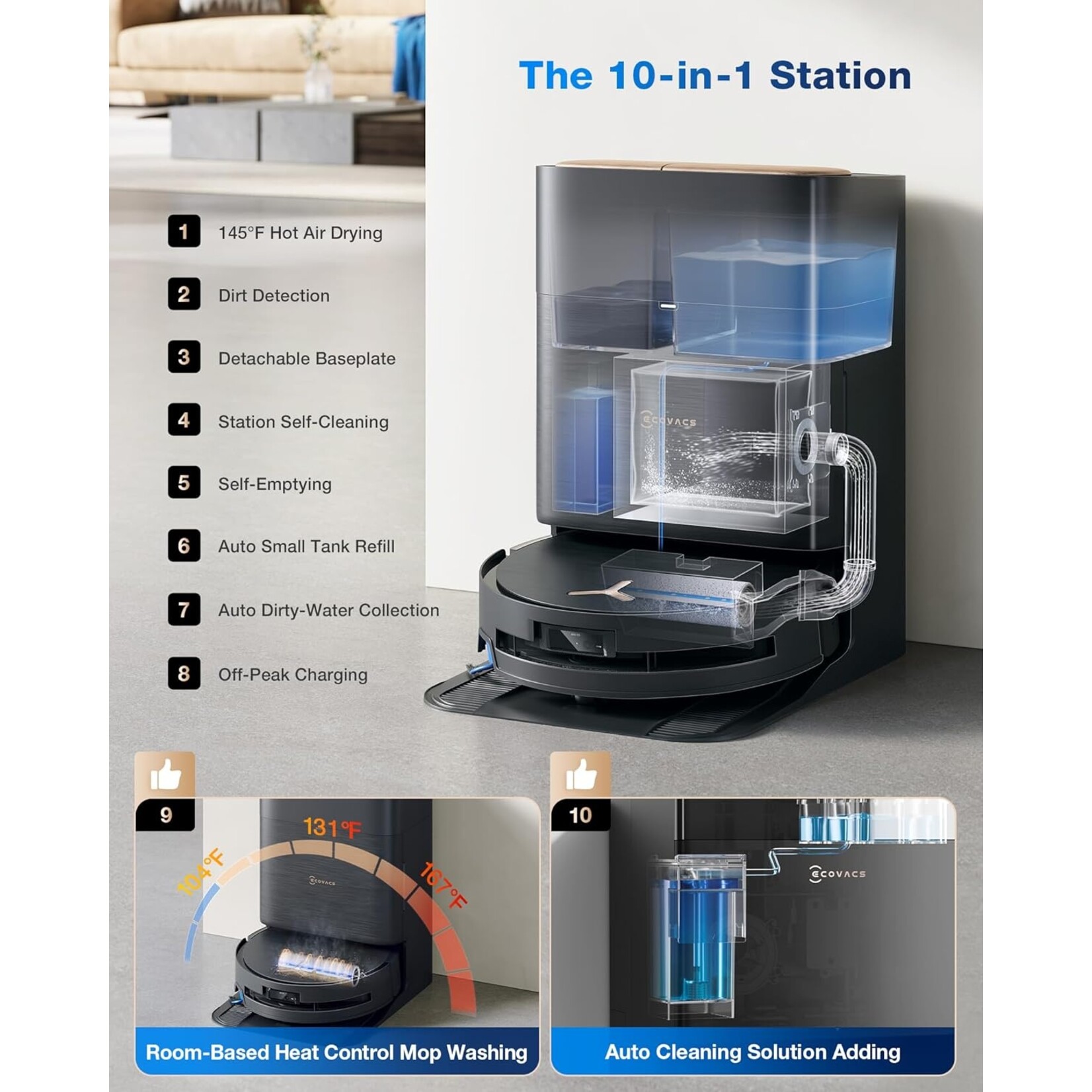 Ecovacs  ECOVACS DEEBOT X9 PRO OMNI