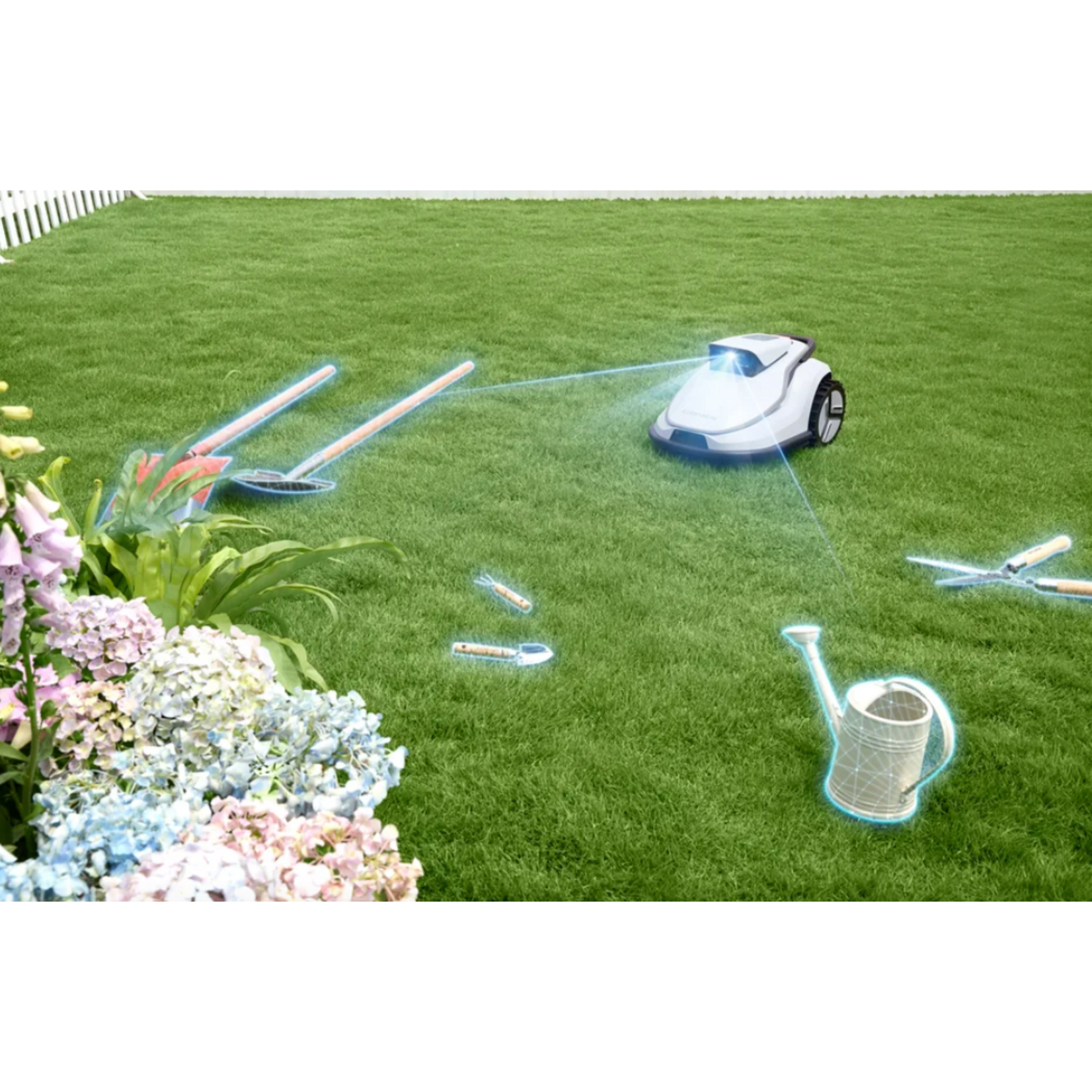 Terramow TerraMow  V1000 (with Garage) + free  Dreame Hair Glory Mix Grey