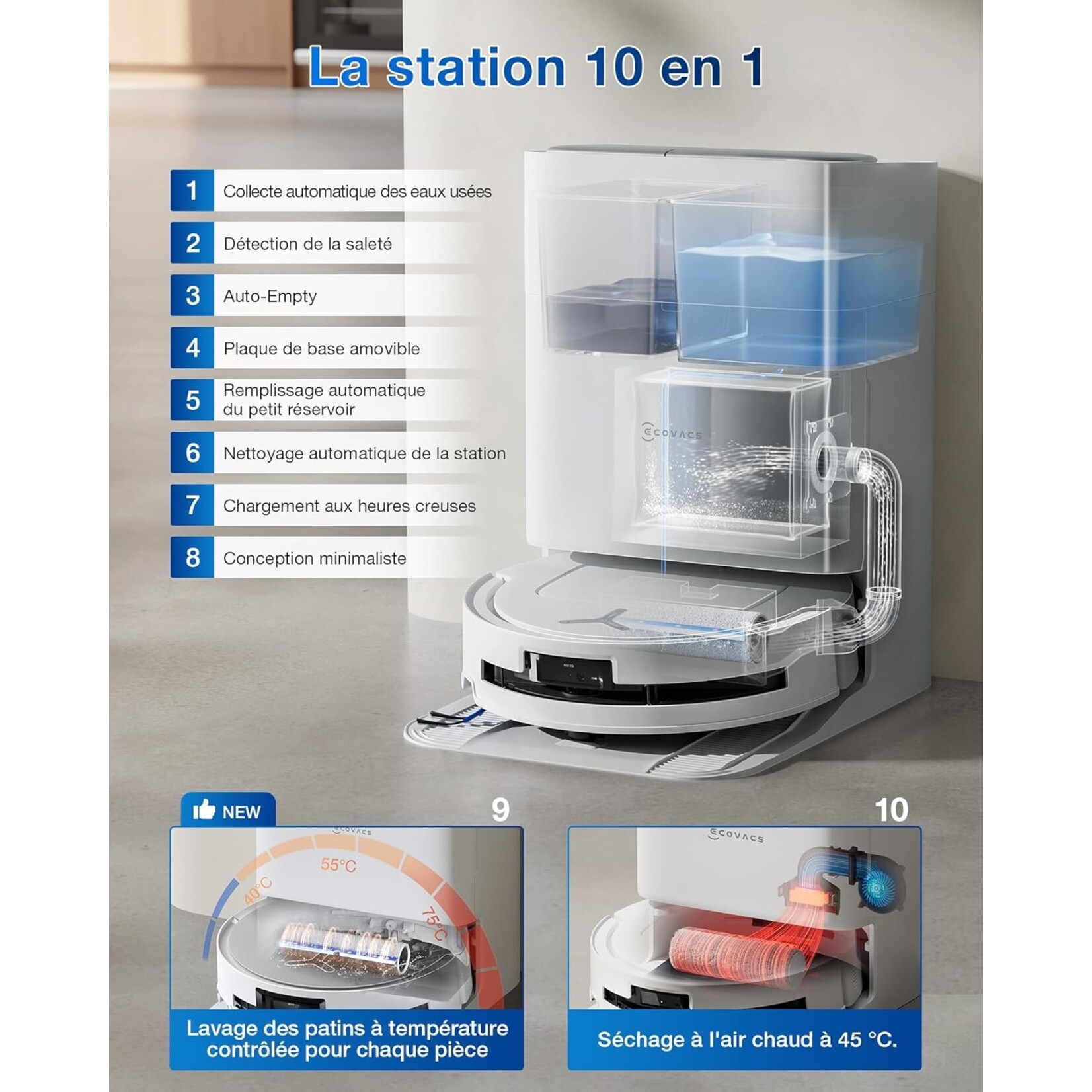 Ecovacs ECOVACS DEEBOT T80 Omni