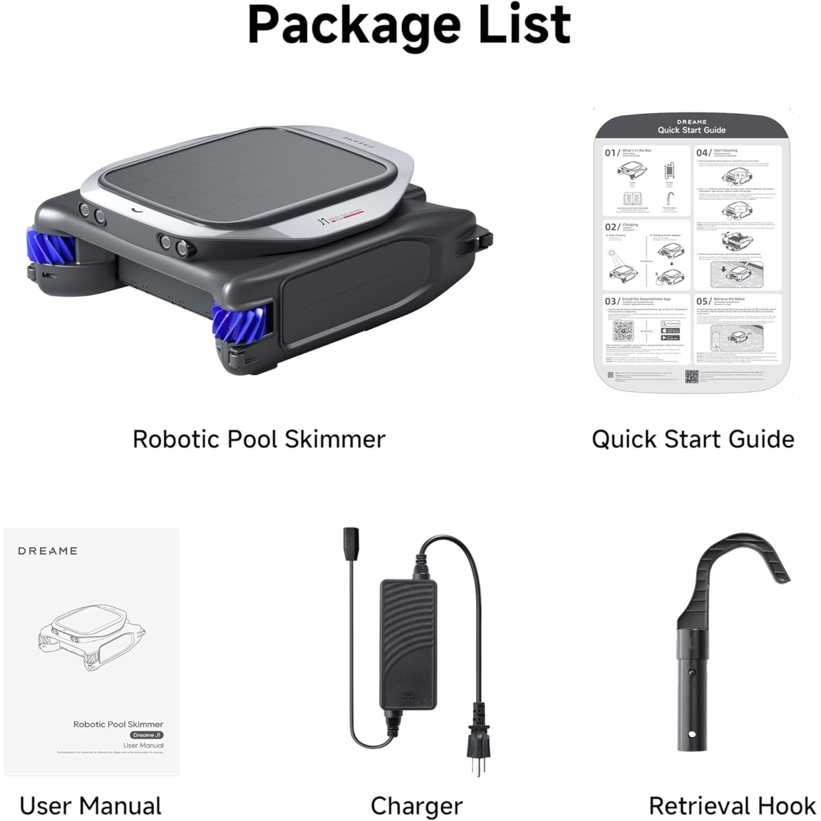 Dreame Tech Dreame J1 Pool surface skimmer
