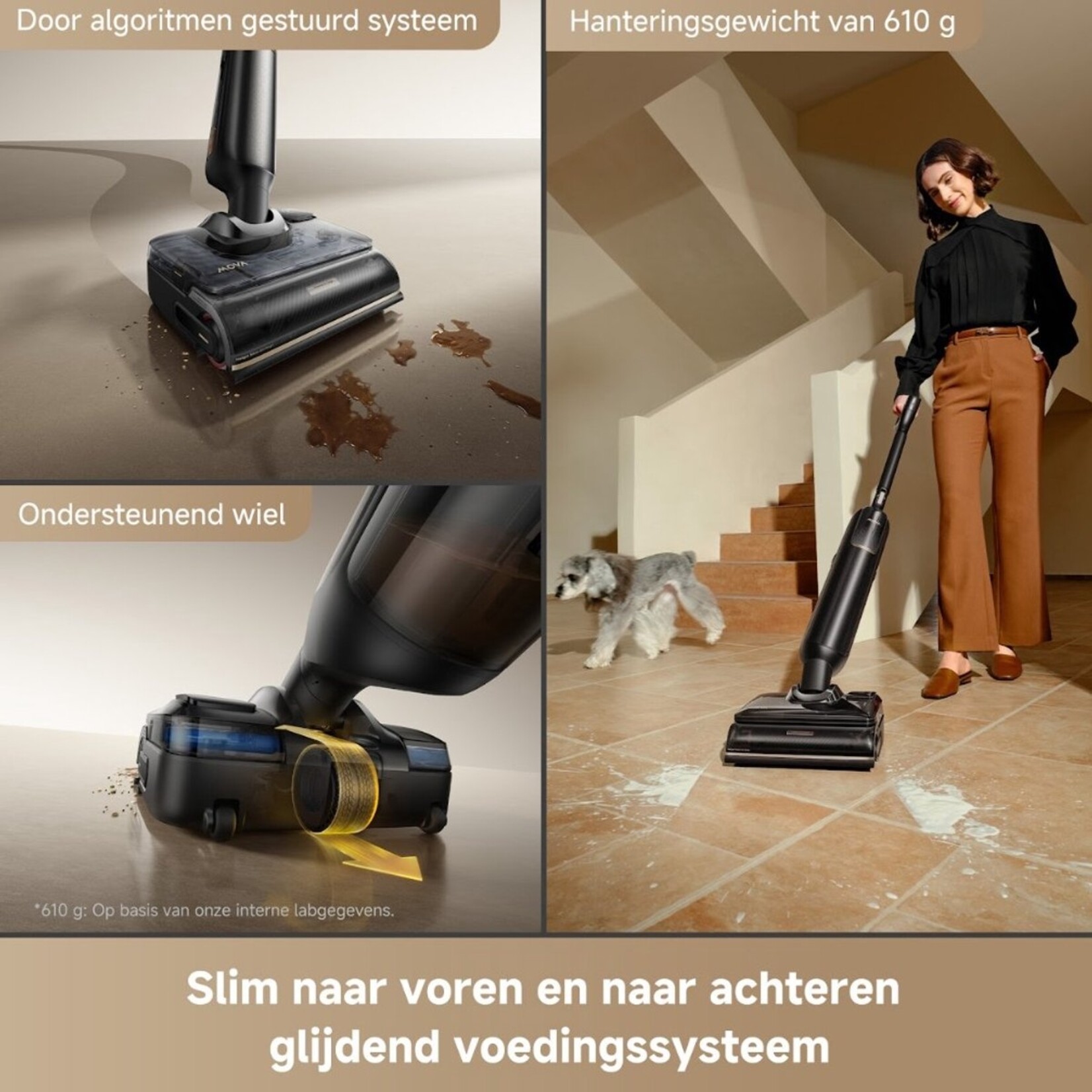 Mova Mova Vacuum Cleaner Wet and Dry M50 Ultra